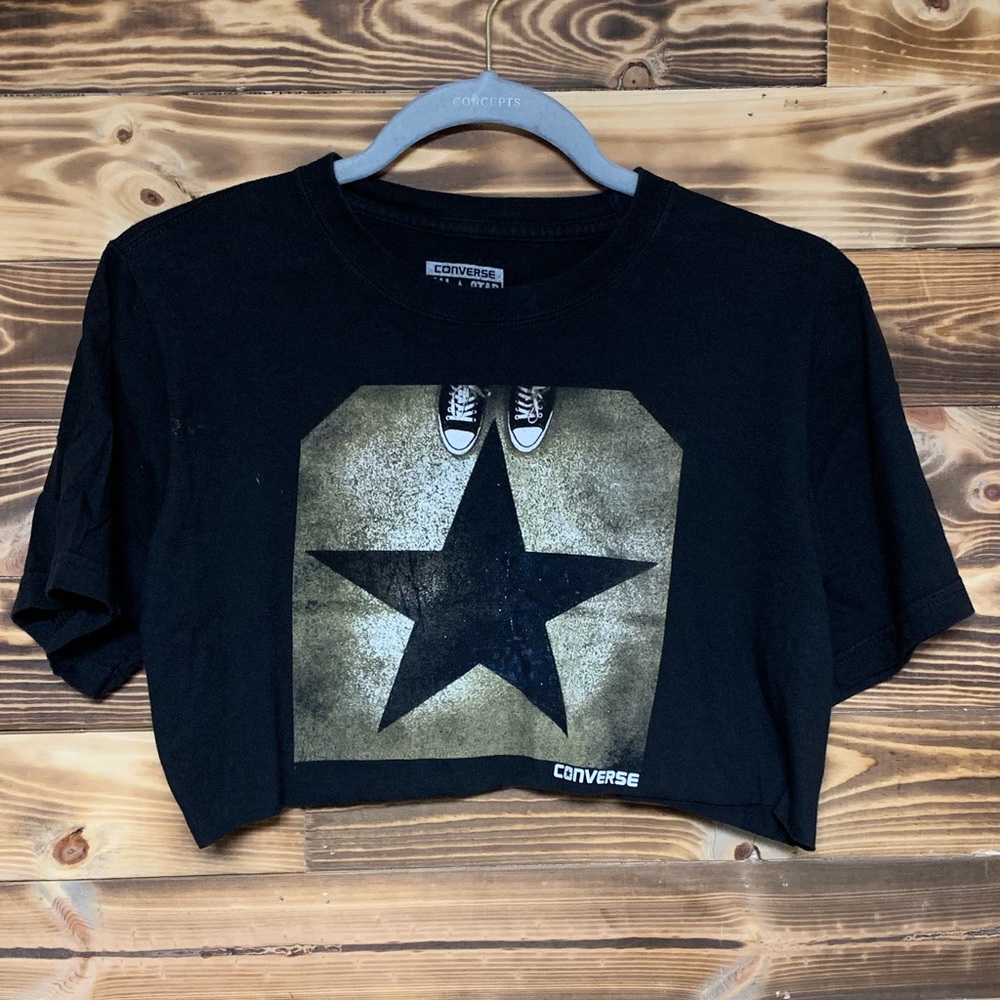 Converse ⭐️ cropped tee